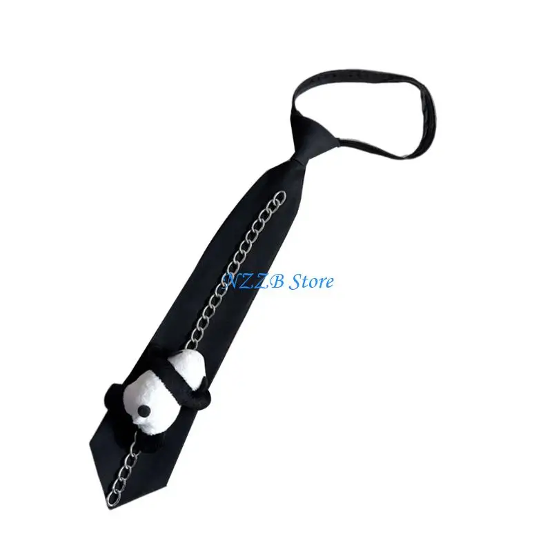 T21F jk oniform panda ties cartoon panda japan accessories seifuku seifuku