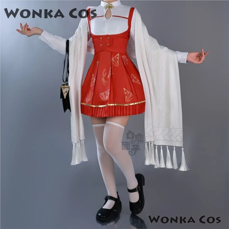 Game Wuthering Waves Cosplay Jinhsi Changli XiangLiYao Cosplay Costume Pizzahut Collab Rover Women Men Halloween Roleplay Suit