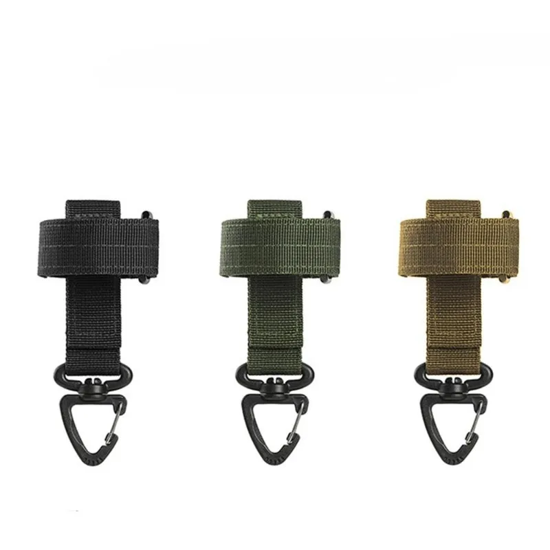 3-teiliges Multifunktionales Nylon-Handschuh-Clip-Set für Arbeitssicherheit, Outdoor-Taktik, Kletterseil, Diebstahlschutz, Camping und Aufhängen