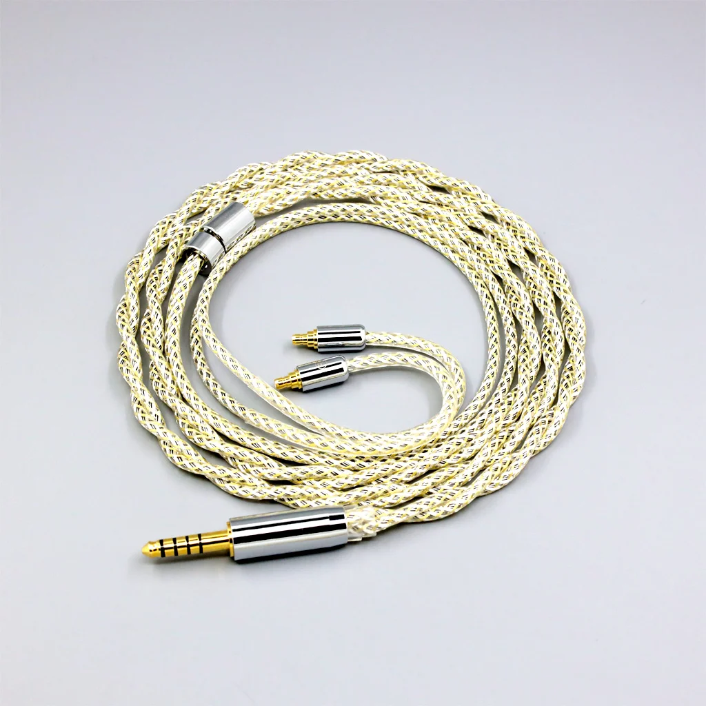 

TypeS 23AWG Litz Shielding Silver OCC Earphone Cable For Sennheiser IE100 IE400 IE500 Pro LN008940