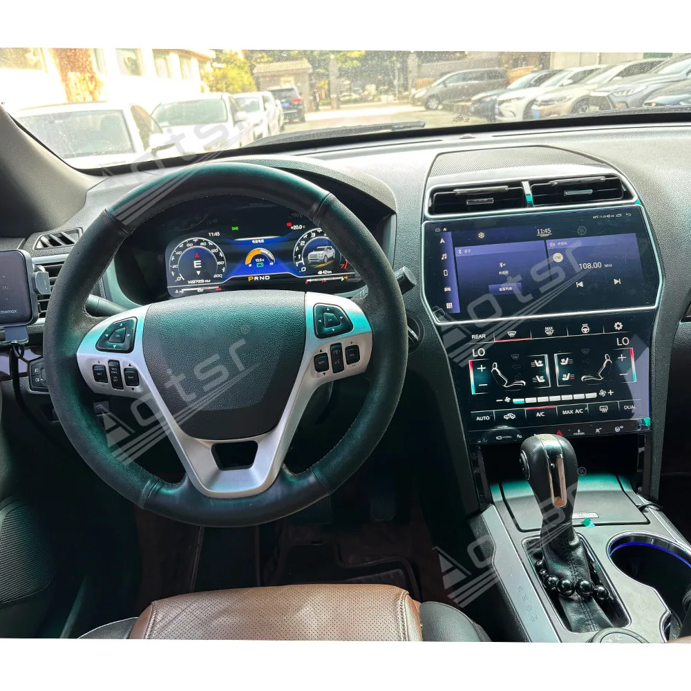 

12.3'' Screen For Nissan Explorer 2012-2020 ultra clear LCD instrument panel Linux System Virtual Cockpit Speedometer Dashboard