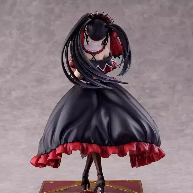 In Stock 26cm Pvc Date A Live Anime Figures Tokisaki Kurumi Figure Nightmare Kurumi Figurine Collection Desk Statue Toys Gifts