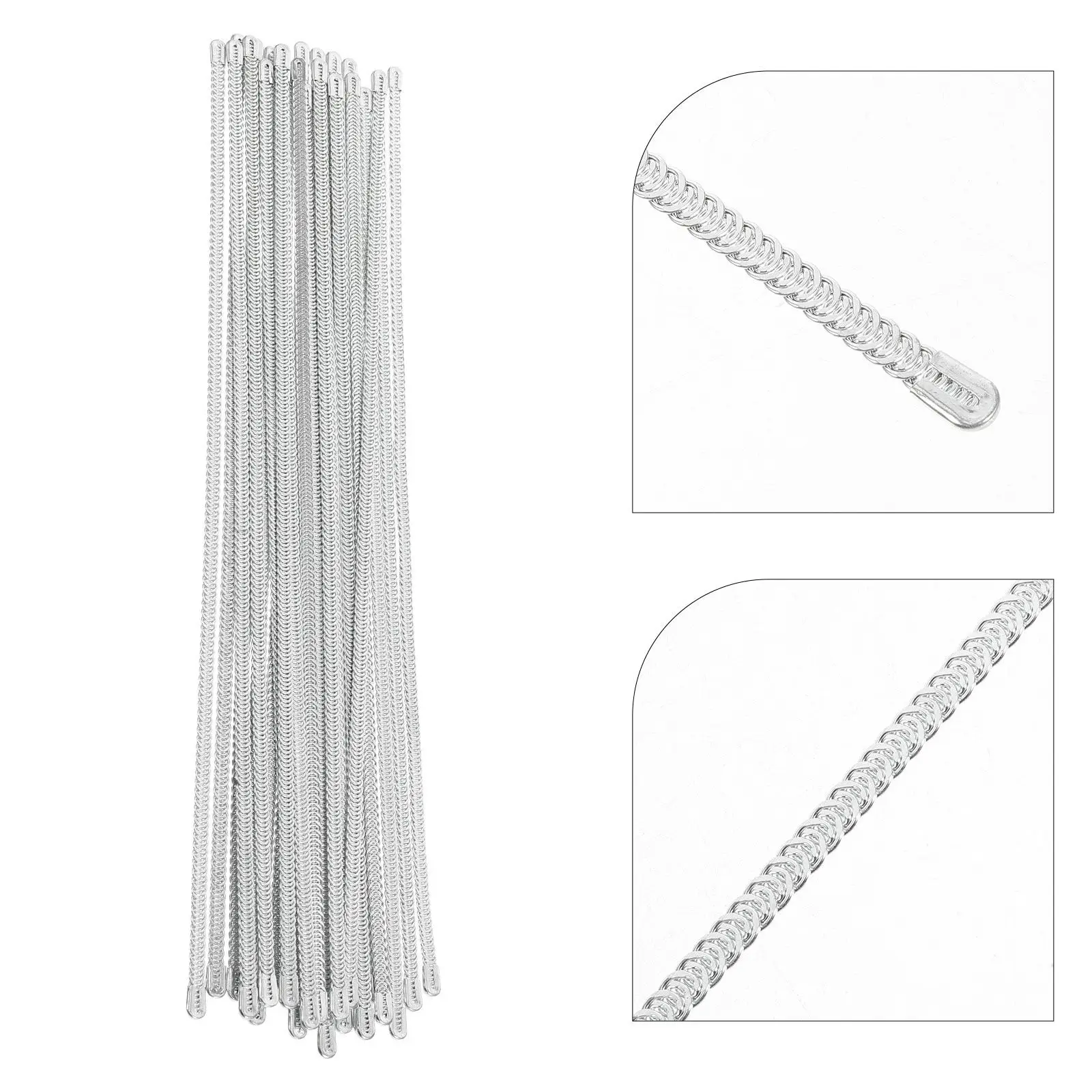 

25 шт. Спиральные стальные металлические косточки для корсетов, для шитья корсетов и платьев, износостойкие принадлежности для рукоделия, аксессуары для одежды