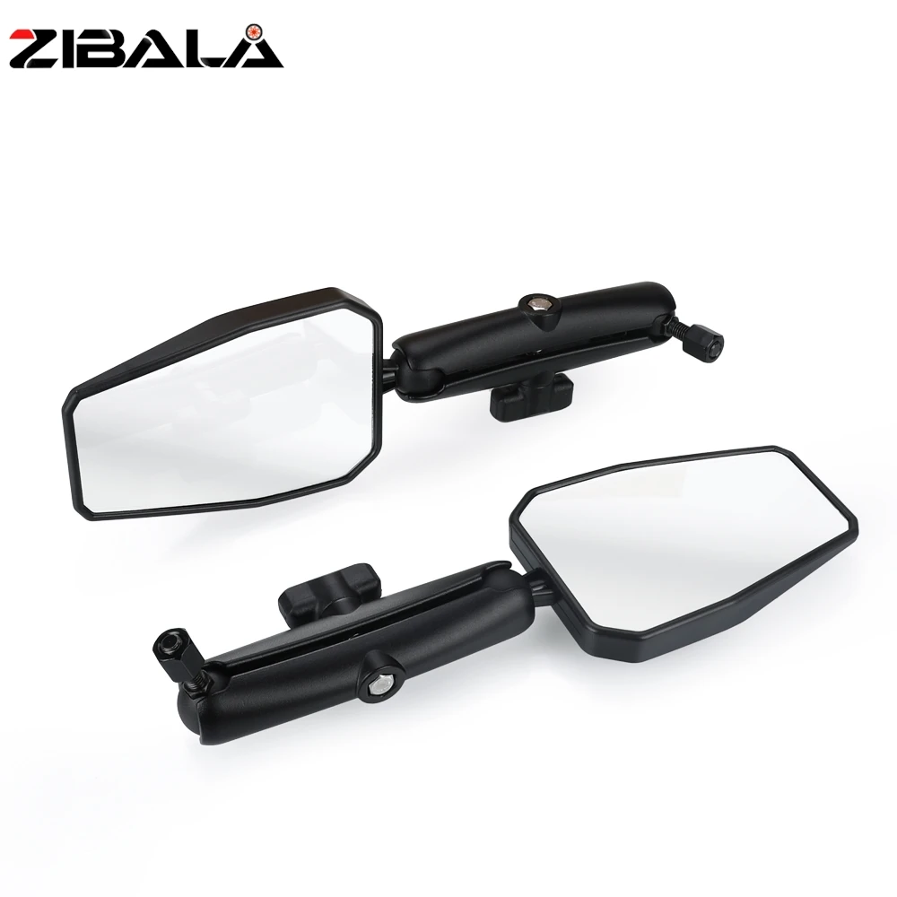 For BMW KTM Ducati Suzuki Honda Kawasaki Rear View Mirror Dirt Pit Bike Motorcycle Parts Aluminum Universal Pair Rearview Mirror