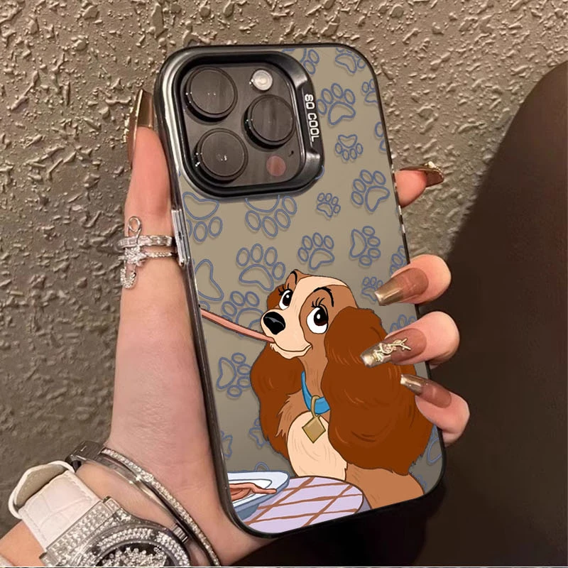 Disney Lady and the Tramp Case for Xiaomi POCO X6 X5 X3 NFC F3 F4 GT F5 F6 M6 Pro 4G M5S C65 Mi 13T 12T 14 13 12 11 Lite 5G NE