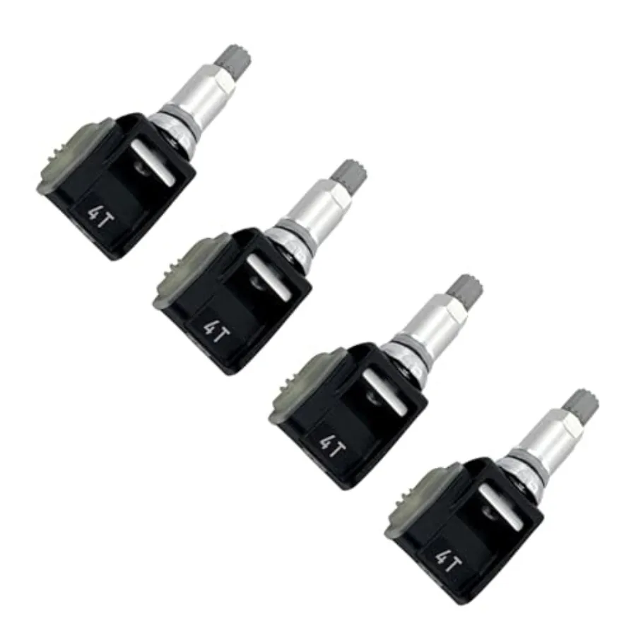 

86803857 4PCS TPMS Trailer Tire Pressure Sensors 13545366 Compatible with 2020-2025 Chevy Silverado 1500/2500HD/3500HD/ 2021-20