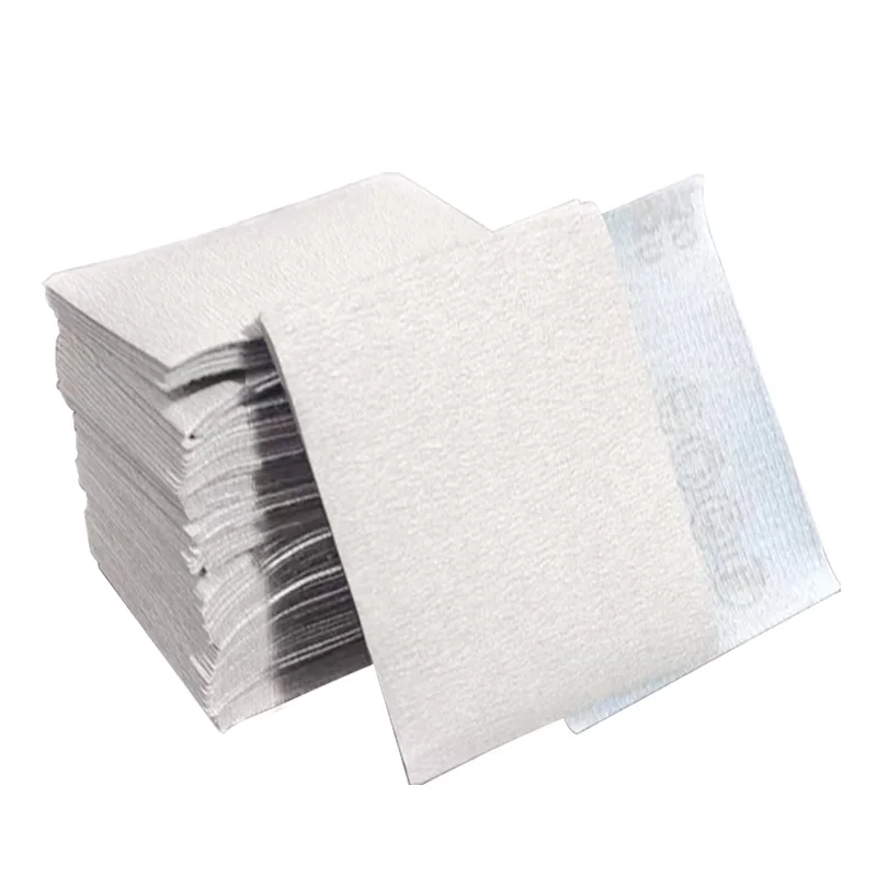 75x100 MM Square Flocking Grinding Sandpaper Grinder Self-adhesive Dry Grinding Back Flocking Sand Grinding And Polishing