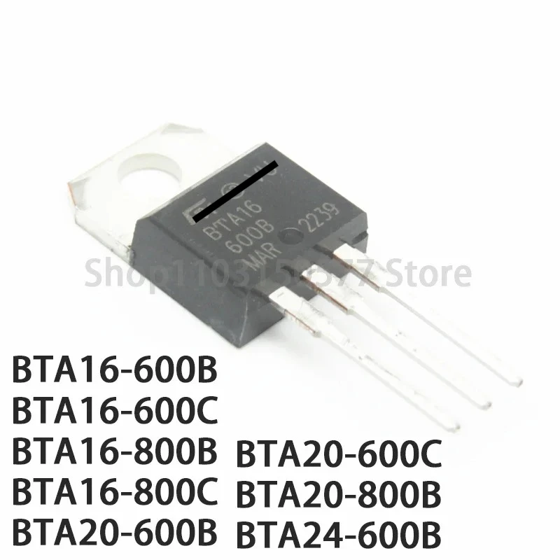 10piece BTA16-600B BTA16-600C BTA16-800B BTA16-800C BTA20-600B BTA20-600C BTA20-800B BTA24-600B TO-220