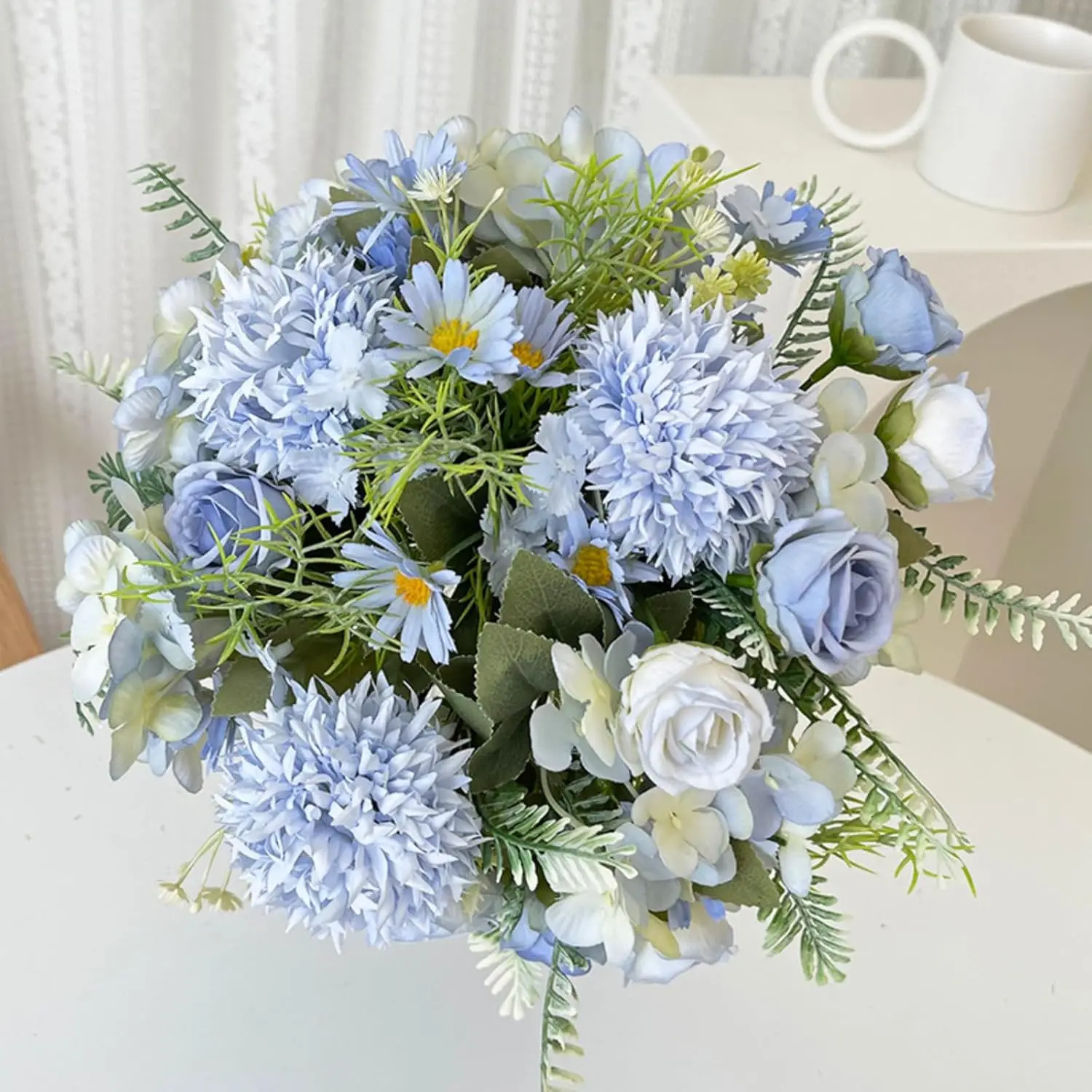 1/4 stücke Künstliche Blumen Rose chrysantheme Seide Hochzeit Hause Zimmer Festival Kranz Garten Hof Diy geschenke brautstrauß decorat