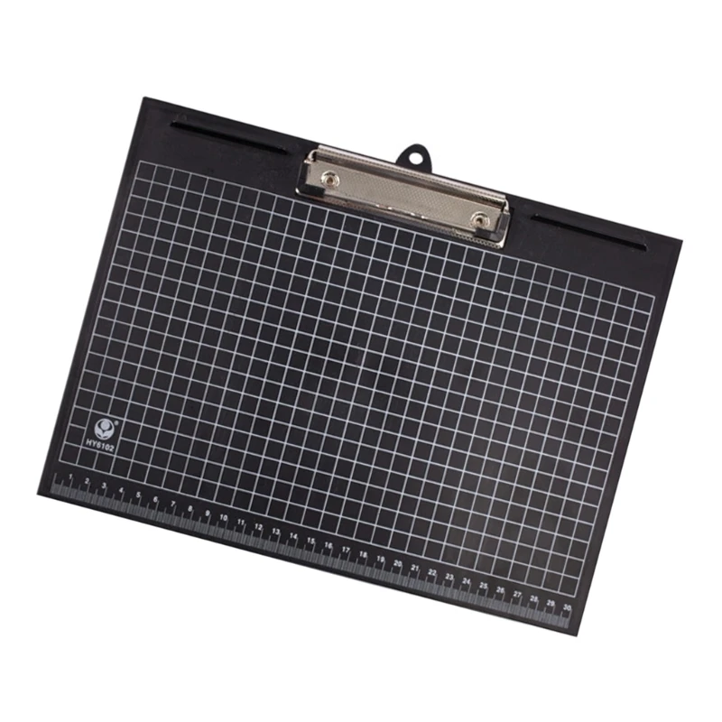 2023 nova prancheta arte horizontal prancheta desenho com baixo clipe metal