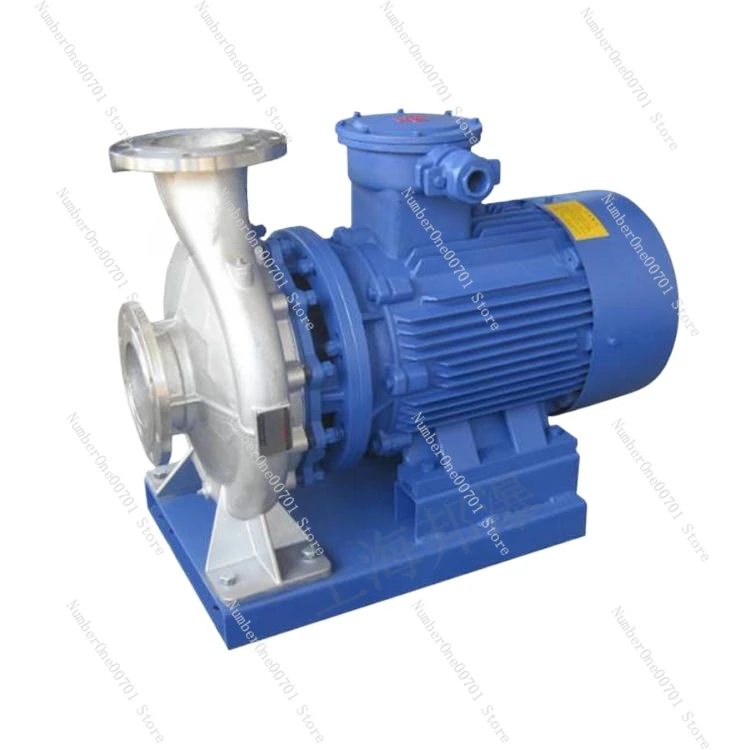 Stainless steel pipeline pump ISWH horizontal chemical pump ISWH50-160 chemical centrifugal pump, pipeline chemical pump