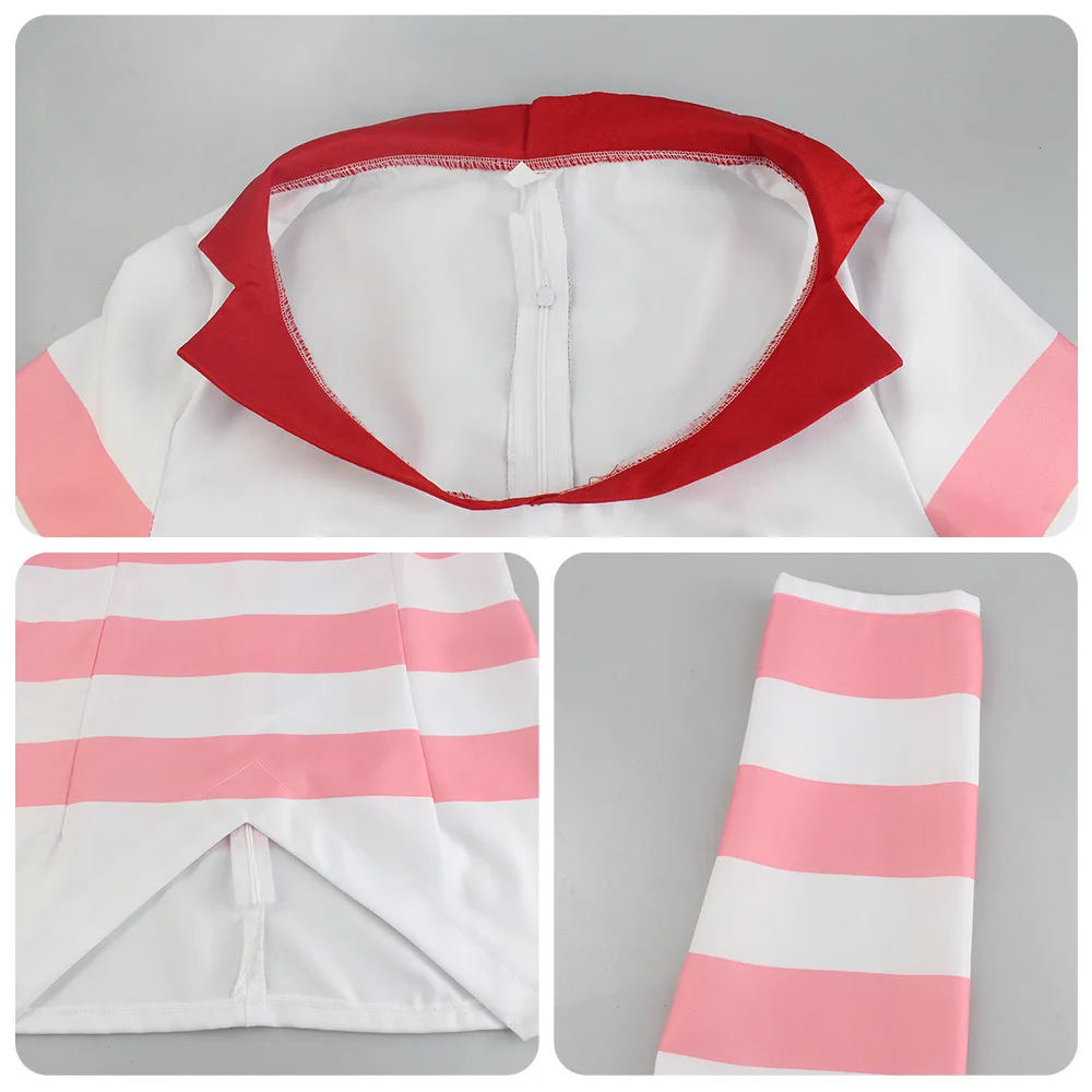 Hazbin Hotel Cosplay Costume Dress Sweatshirt with Glove Women Suits Halloween Outfits