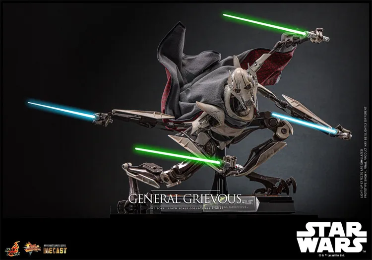 In Voorraad HotToys MMS760-D67 Star Wars General Grievous 1/6 Soldaat Figuur Animatie Action Figure Speelgoed Gift Model Collectie