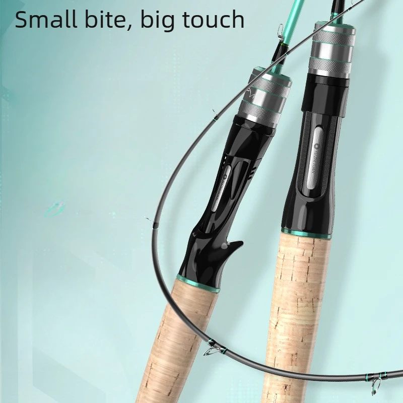 

Ultra-Light Micro Fishing Rod, Ergonomic Spinning Trout Pole, Lightweight Non-Fatigue, Complete Kit for Creek Small Fish