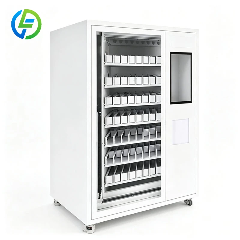 Cosmetics Vending Machine Intelligent Beauty Retail Kiosk Makeup Skincare Self Service Customized