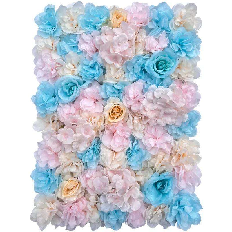 Artificial Flower Wall Background Wall Wedding Photography Window Decoration Fake Flower Hydrangea Silk Flower Plant Landscaping