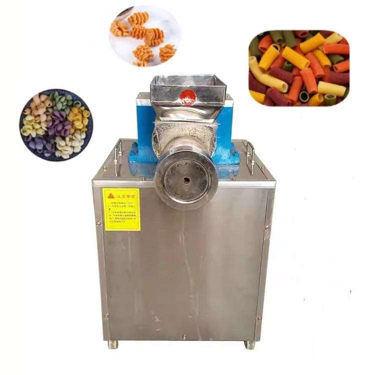 Industrial 80kg/h High Efficiency Automatic Noodle Macaroni Spaghetti Maker Machine Pasta Extruder Making Machine