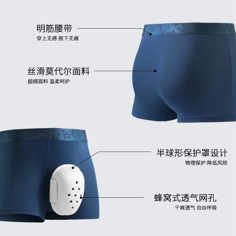 

5pcs Underwear for men after circumcision, special care for anti-friction flat Angle after circumcision, and protective sleeve a