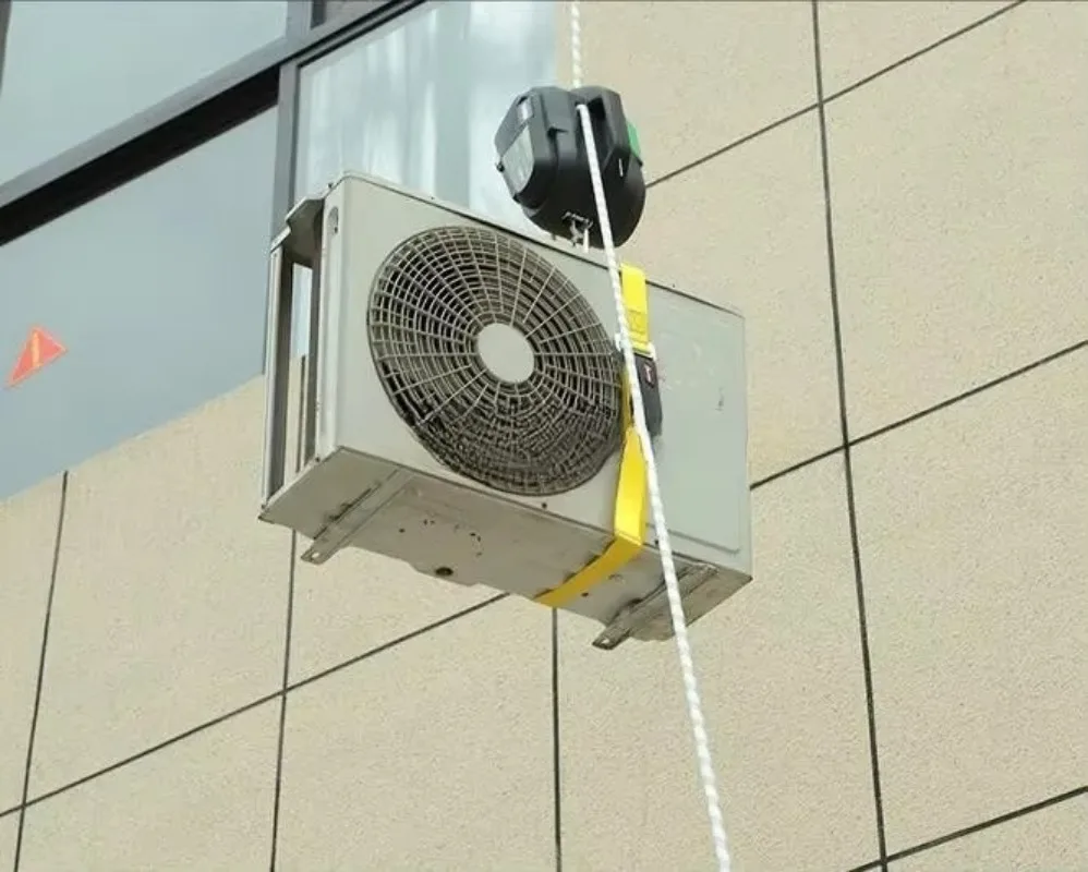 Portable Rope Climbing Machine Wire Rope Sling Outdoor Wall Lifting With Wireless Remote Control