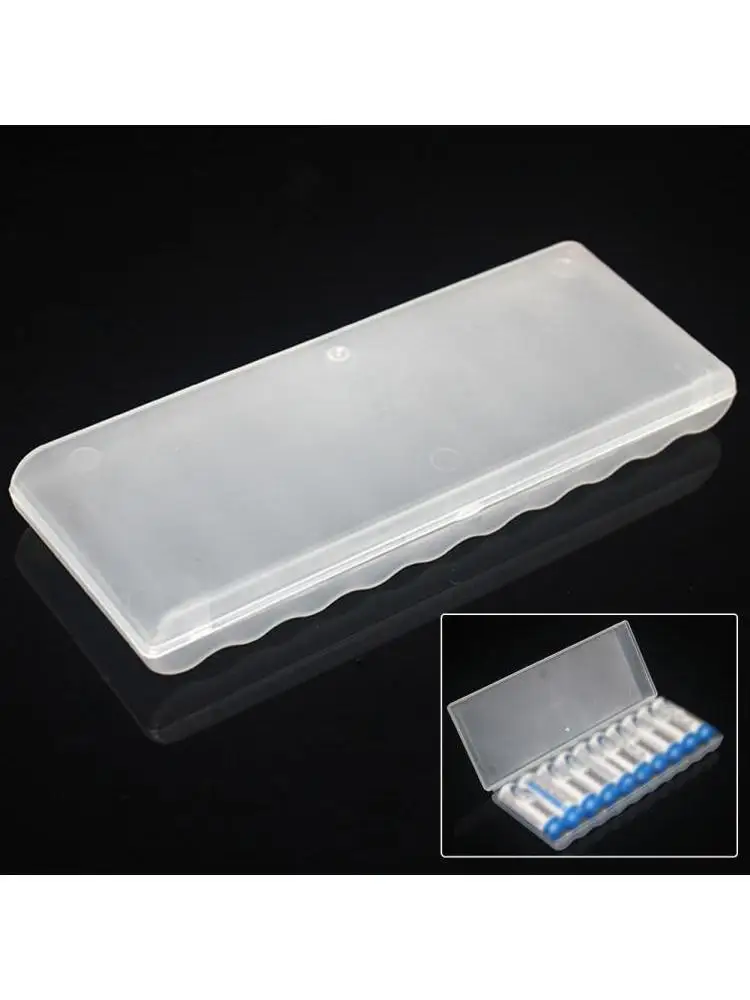 Boîtier en plastique dur 10XAA AAA, 1 pièce, boîtier de stockage de piles AA/AAA, conteneur pour piles rechargeables