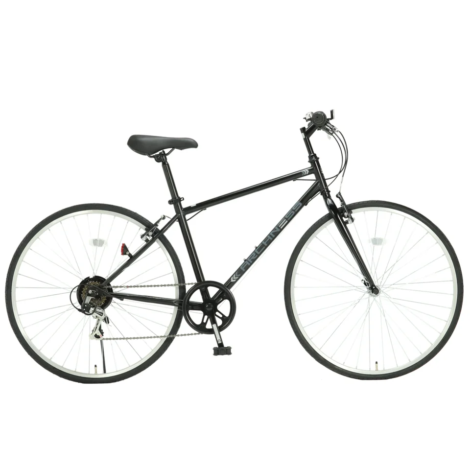 ARCHNESS クロスバイク自転車 シマノ6段変速 27インチ 700X28C 軽量
