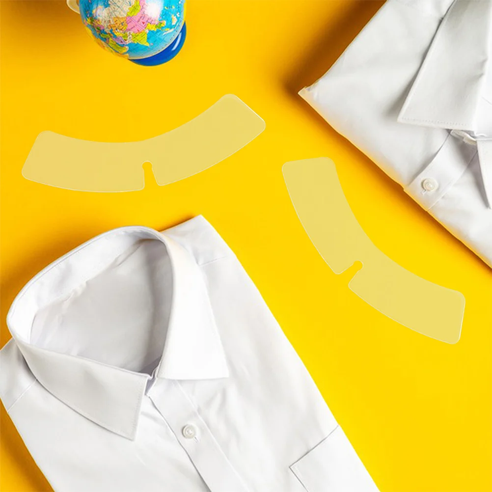 200 قطعة طوق القميص الشفاف دعم المثبتات ل قمصان اللباس طوق بلاستيكي يبقى الخدمين صانعي قابلة لإعادة الاستخدام مخفي #6