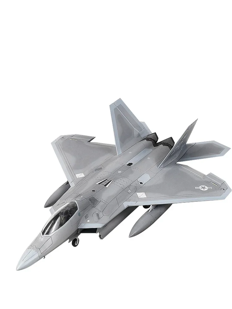 Academy-kit de avión ensamblado 12423, Hyundai, caza F-22A, 1/72