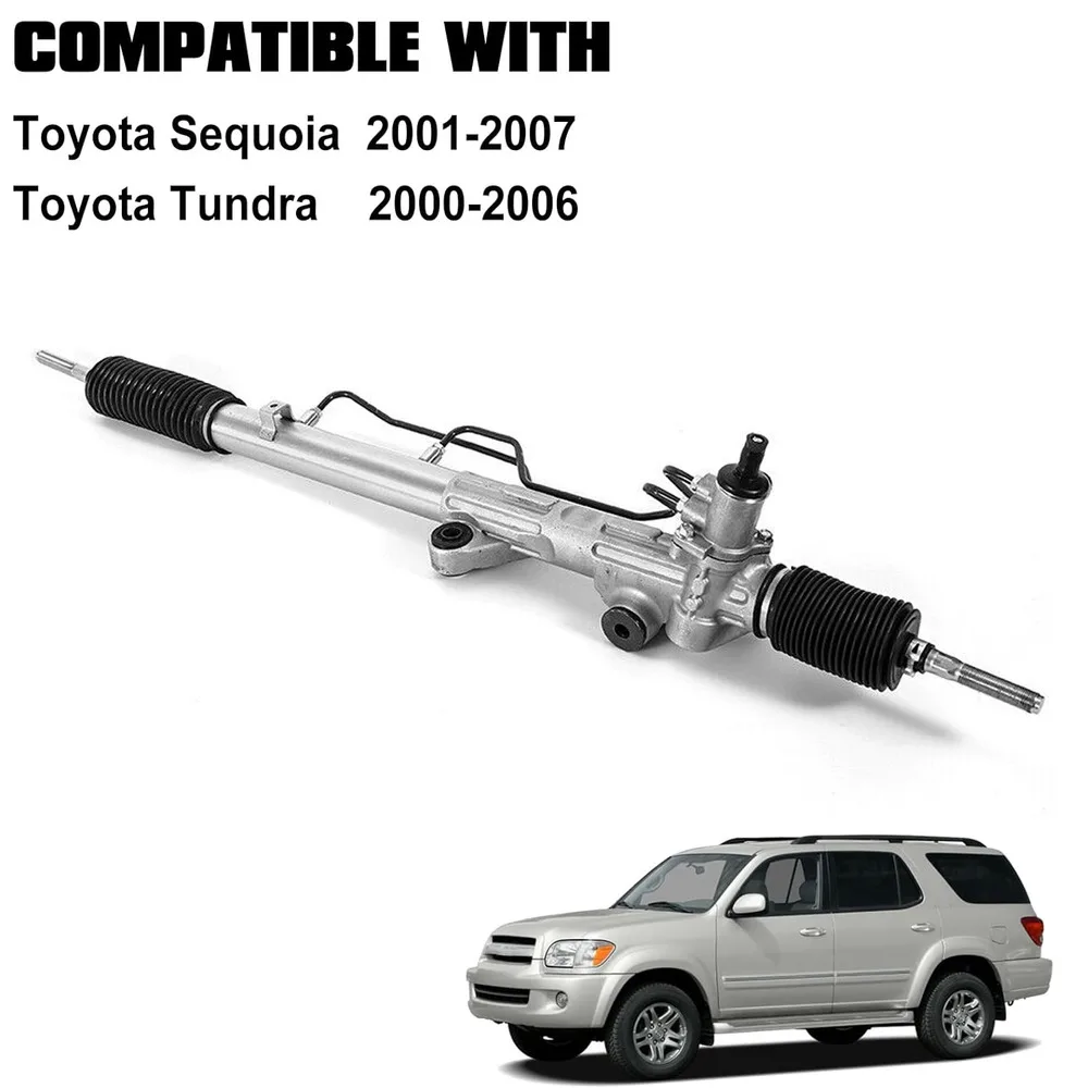 Power Steering Rack & Pinion Durable Power Steering Fits For 2001-2007 Toyota Sequoia 2000-2006 Toyota Tundra NEW