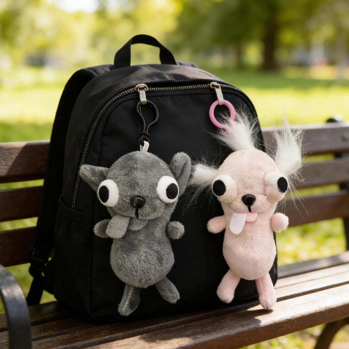 Stuffed Animals Chihuahua Plush Toy Puppy Pet Keychain Stuffed Chihuahua Doll Realistic Plush Chihuahua Kids Toy Birthday Gift