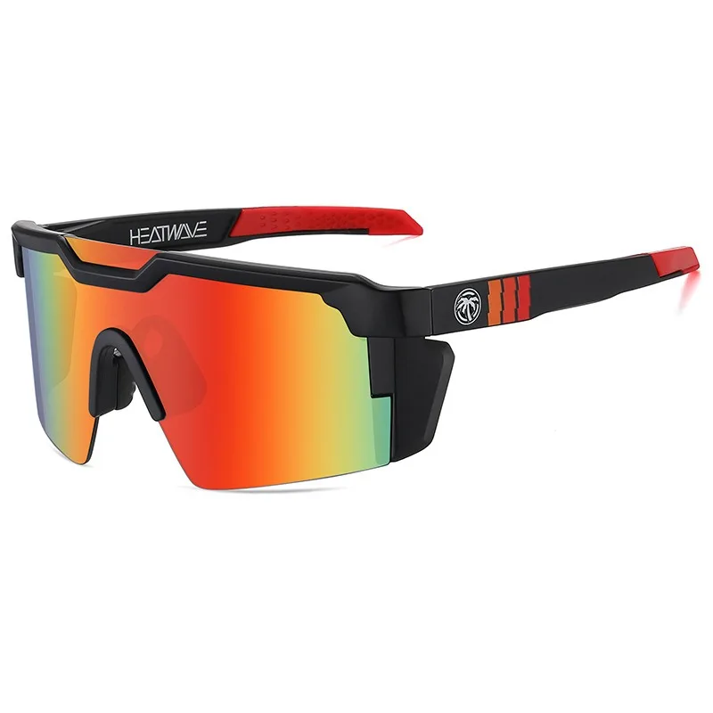 Heat Wave High-Quality Windproof Sunglasses Outdoor Sports Unisex Genuine Film Cross-Border Best-Selling HW05