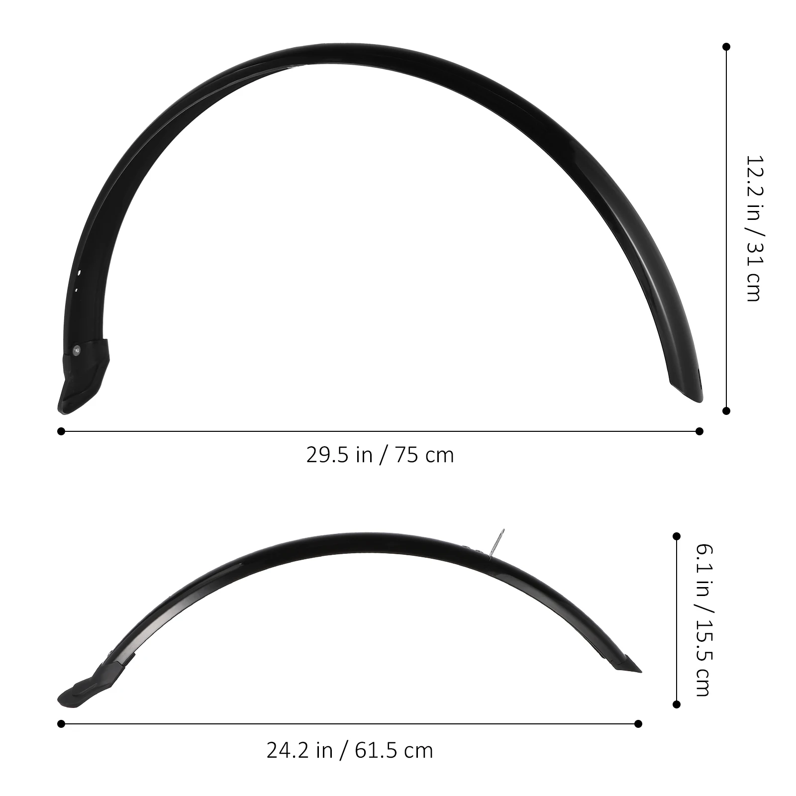 1 Sets Mountainous Road Bike Mudguard 700C Quick Detachable Simple Installation 26 Inch Bicycle Universal Cycling Accessories - Image 6