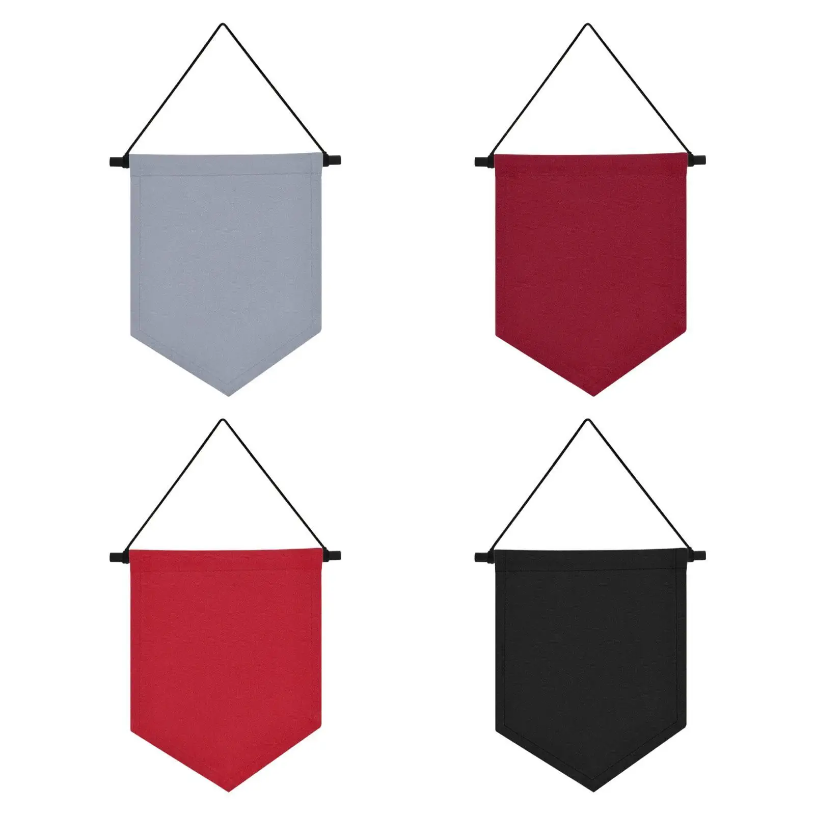 Pin Display Triangular Flag Wear Resistant Enamel Lapel Badge Flag Collection