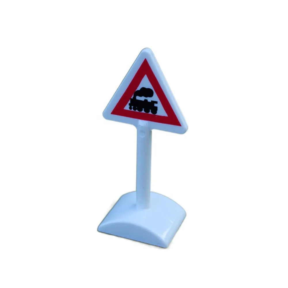 Road Block Dollhouse Speed Limit Sign Model Toy Miniature Simulation City Road Signs Durable Mini Mini Traffic Road Signs