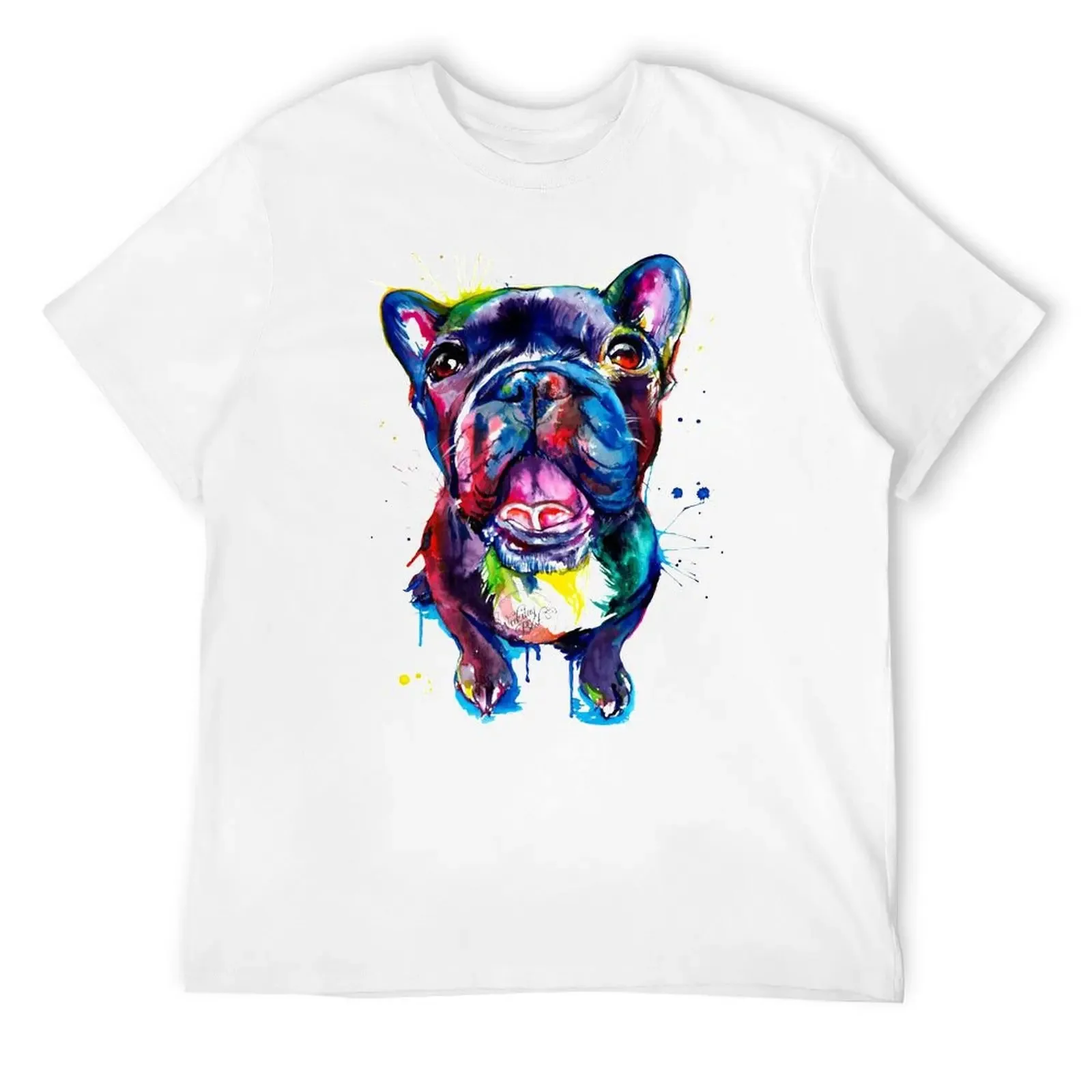 I love my french bulldog T-Shirt Personalized t-shirt vintage anime shirt Funny t-shirt men