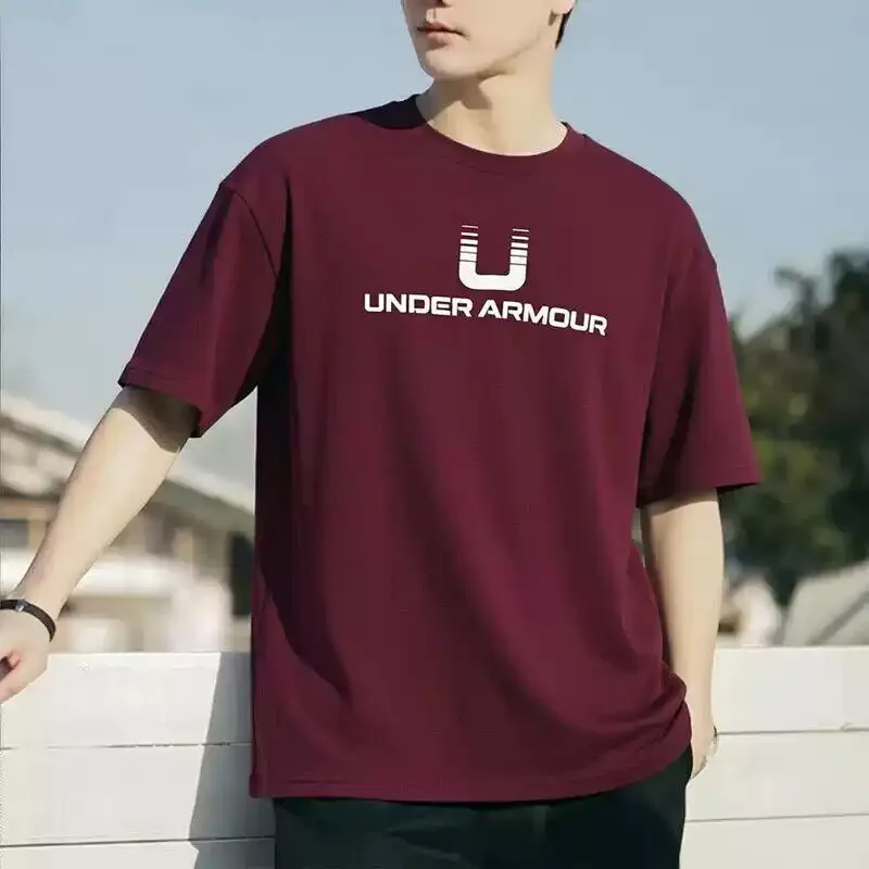

Under Armour Fitness Training T-shirt for Sports - Heavyweight, Breathable Round-neck Short Sleeve 6005150-025-011-600