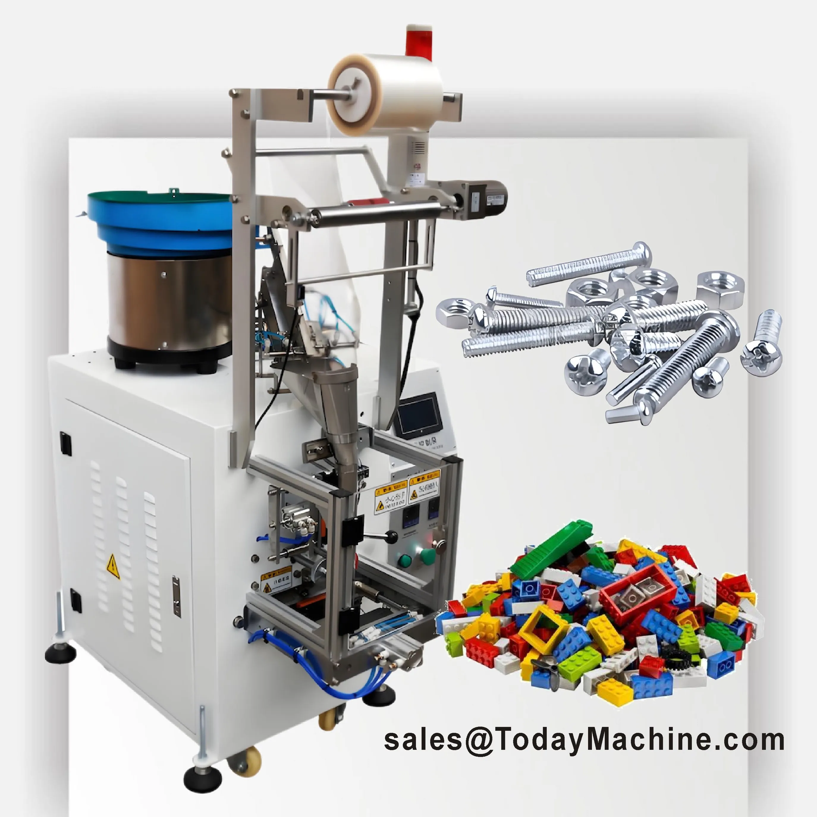 Multifunction Food Screw Machine Automatic Pouch Sealing Machines Bag Juice Sealing Machine High Speed Packing Safe Small Size