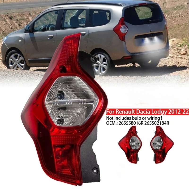 

Задний фонарь автомобиля 265558016R 265502184R для Renault Dacia Lodgy 2012-2022 без лампы