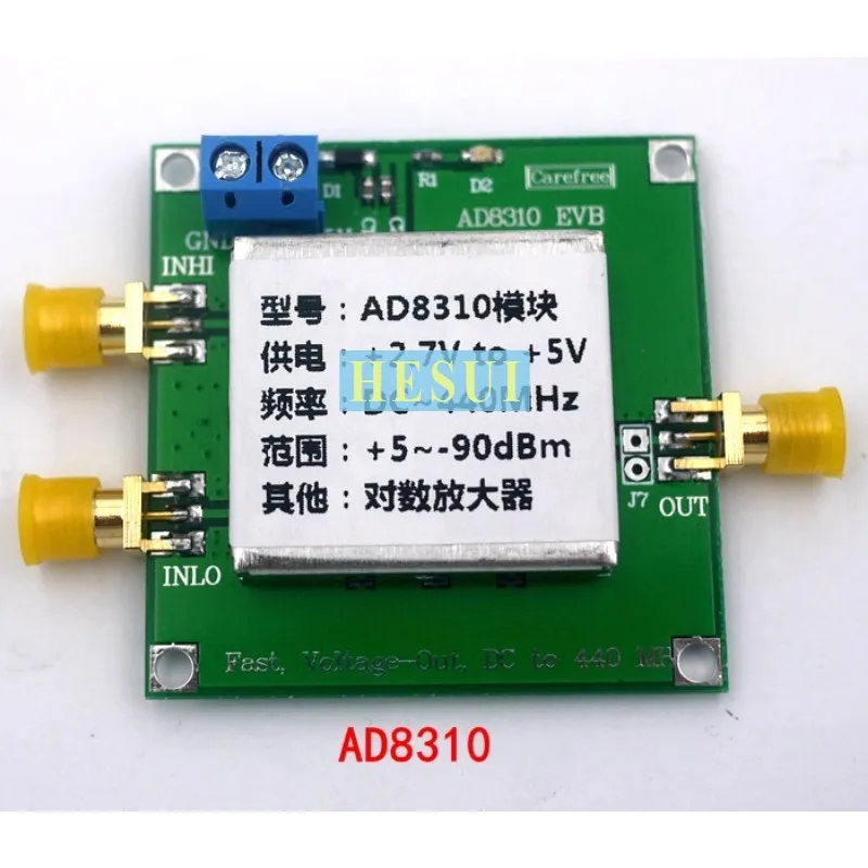 AD8310 DC to 440 MHz voltage output 90 dB logarithmic amplifier