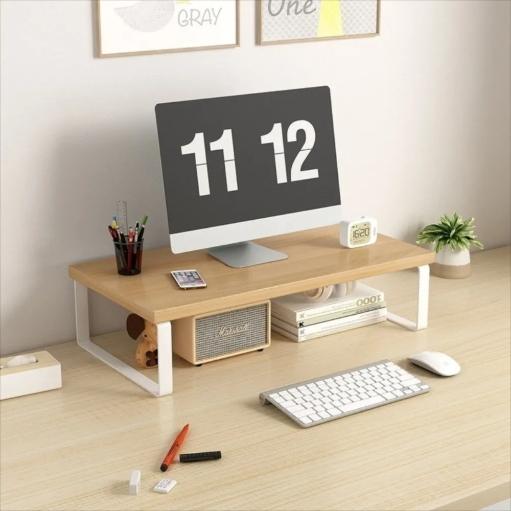 

Elevated Desktop Elevated Rack Desktop Storage 30/40/50CM Desktop Stand Computer Screen Desktop Elevated Office Supplies