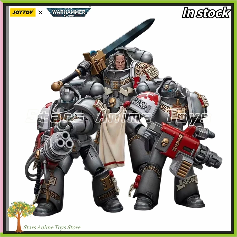 

Фигурка JOYTOY 1/18 WARHAMMER 40000, модель серых рыцарей Strike Squad