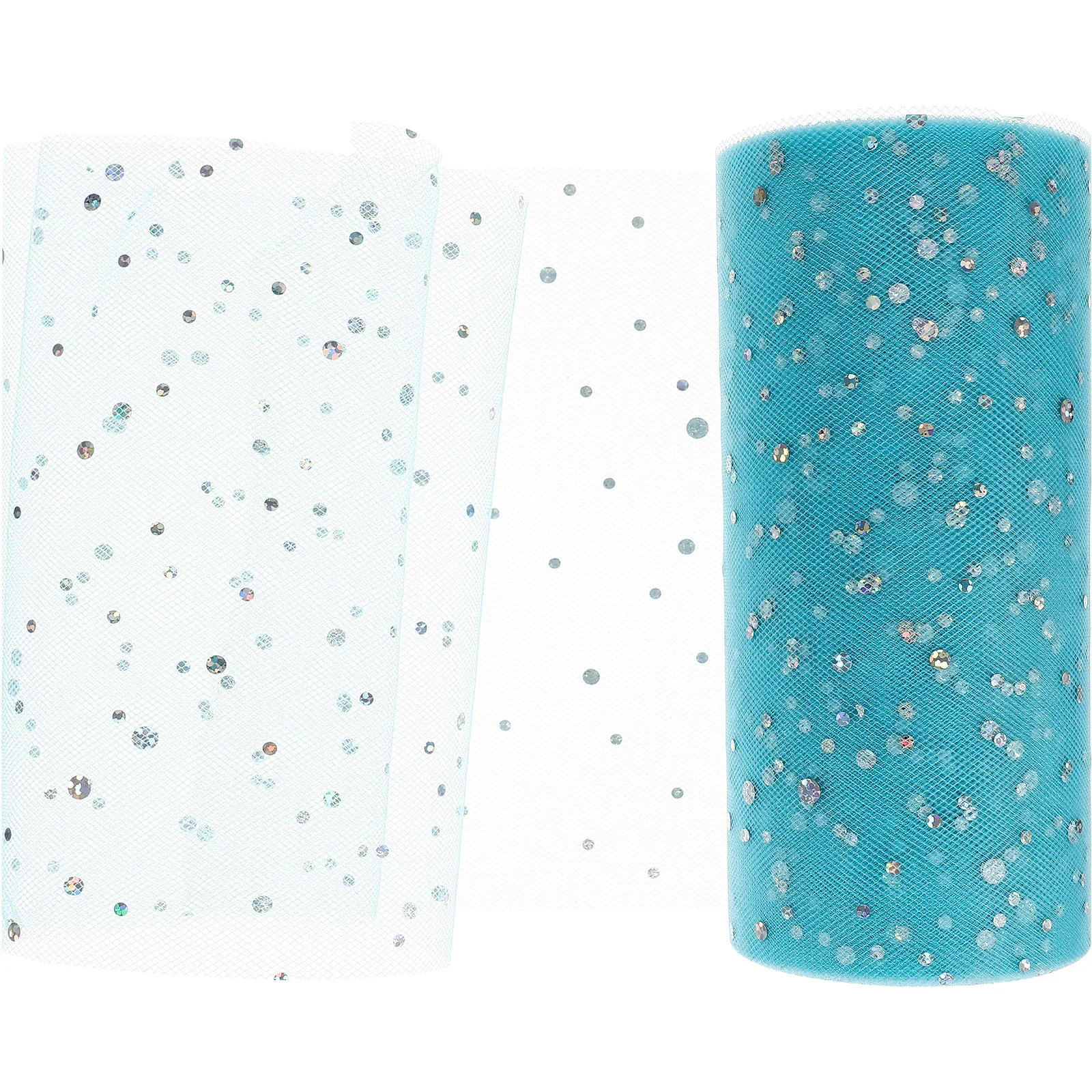 1 ロール光沢のあるチュールネット生地メッシュガーゼギフト包装 Diy 工芸品結婚式パーティーの装飾縫製用品