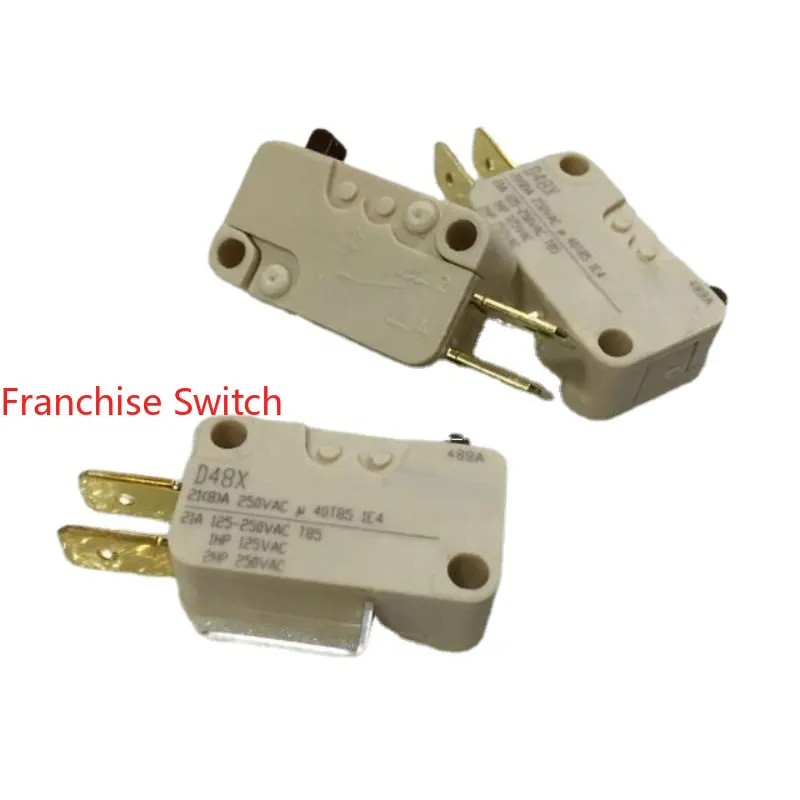 

5PCSLarge Micro Switch D48X High Current 21A250V Water Heater Limit Point Contact