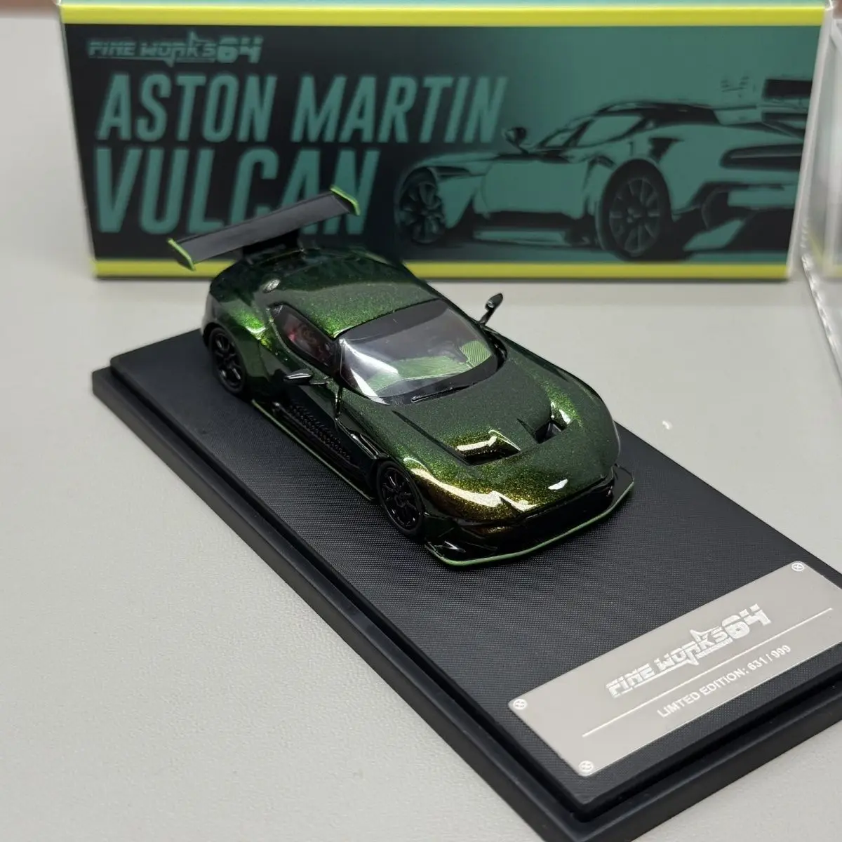 

Масштабная модель автомобиля Vulcan Supercar из сплава, 1:64, для детей (FW)