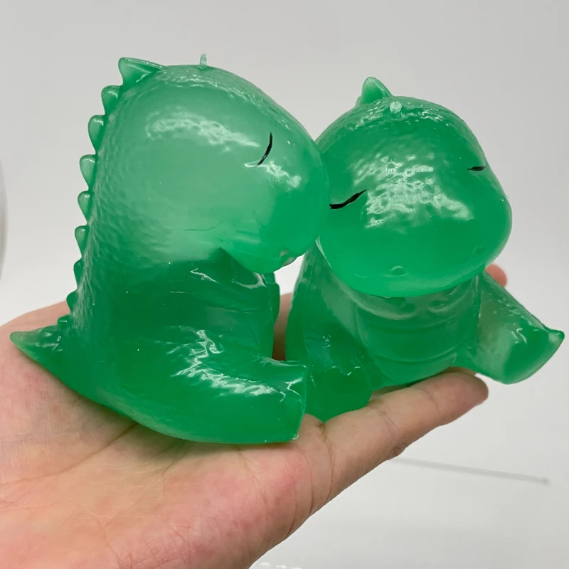 Maltose Tyrannosaurus Rex Squishy Spielzeug Langsam Aufsteigender Niedlicher Dinosaurier Stressball Fidget-Spielzeug Anti-Stress Sensorisches Quetschspielzeug Geschenk
