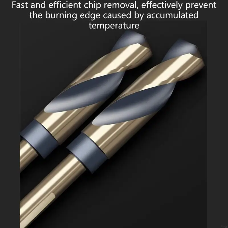 Draagbare 12mm-35mm Spiraalboor Ronde Schacht Verminderde Schacht Boren HSS Multifunctionele Metalen Boor Accessoires Y4QC