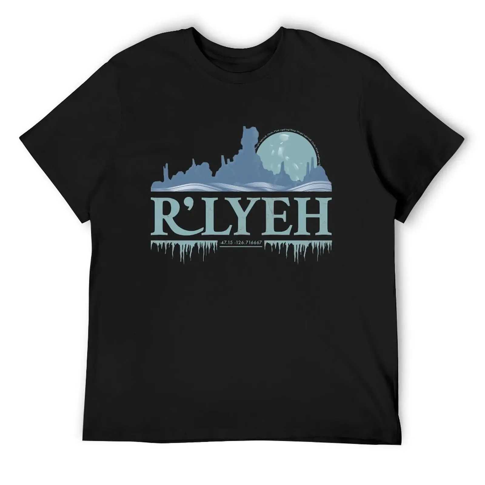 

Call of Cthulhu R'lyeh | HP Lovecraft T-Shirt plain clothes cute tops heavyweights mens plain t shirts