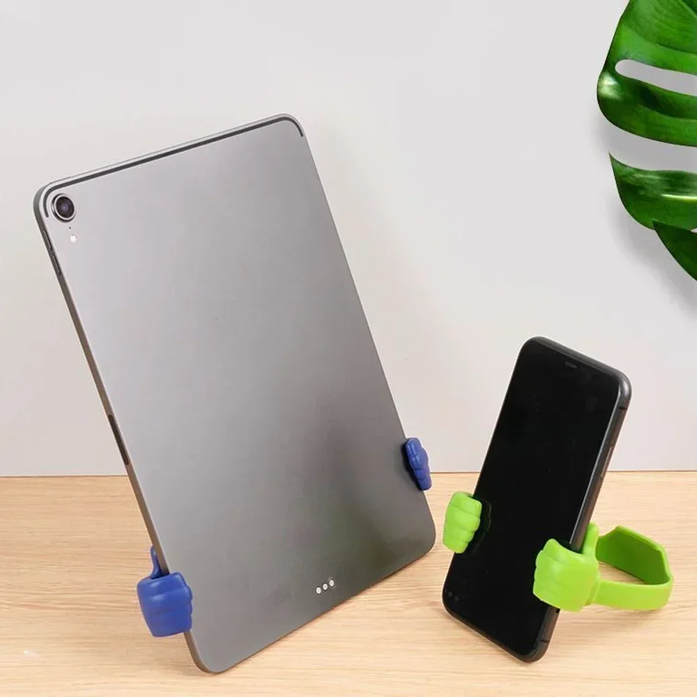 Originality Mobile Thumbs Modeling Stand Bracket Holders IPhone6 Huawei Samsung Cell Tablets Interior Universal Multiple Colors 5