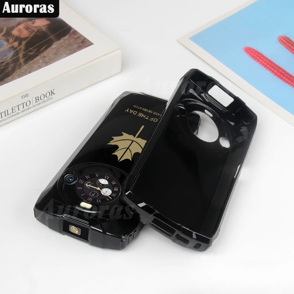 Auroras For  Blackview BV9300 Pro Cover Luxury Maple Leaf Silicone TPU Soft Case For Blackview BV9300 Pro Shell