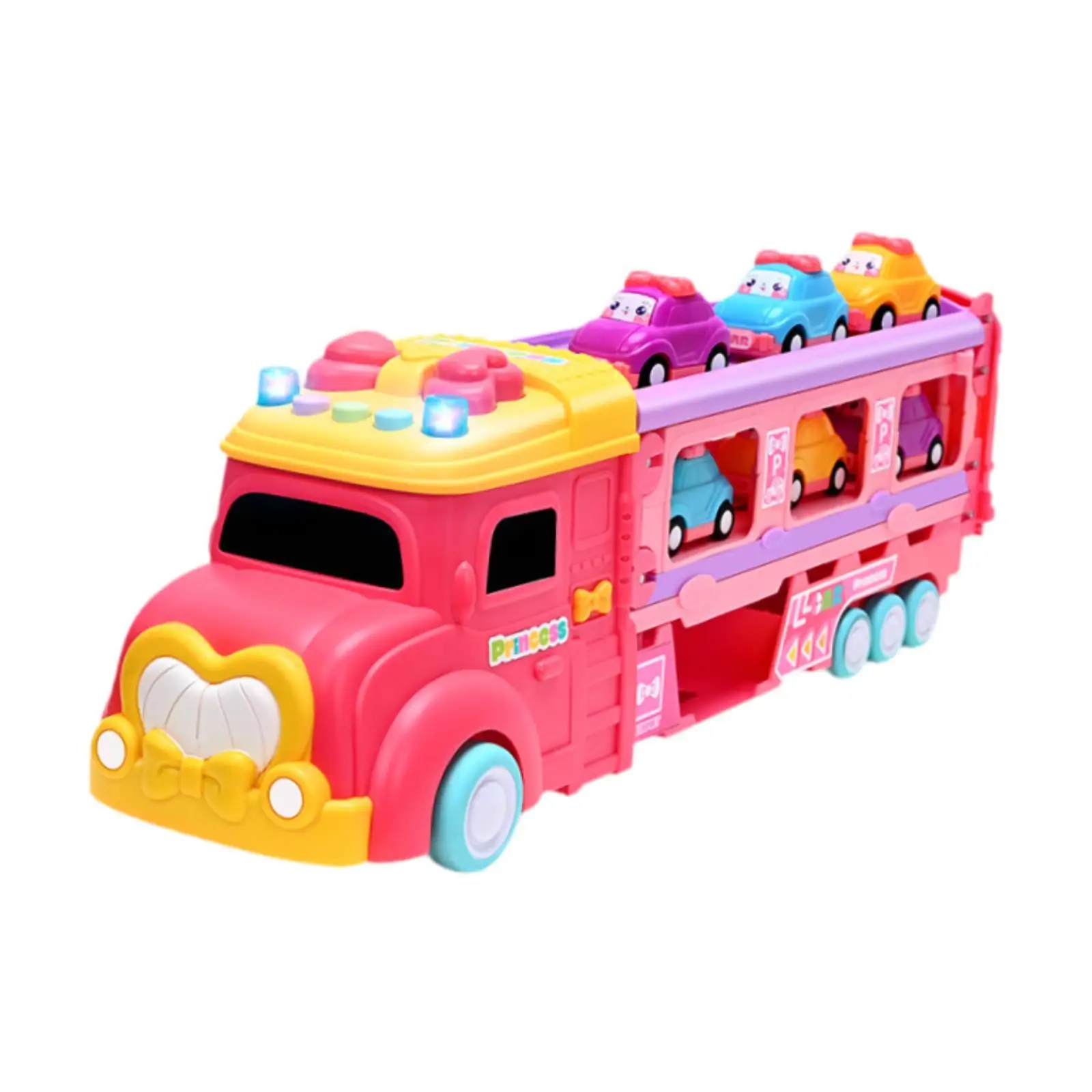 Coches deslizantes de pista para niños, divertido juego de interacción, coche plegable de juguete para cumpleaños