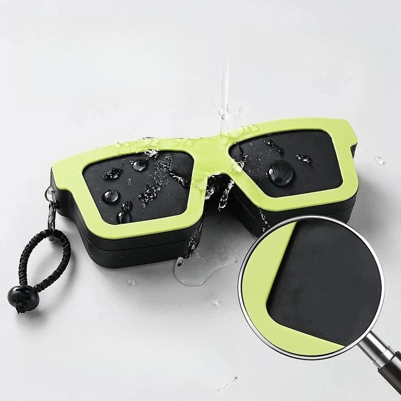 Creative Silicone Portable Eyeglass Storage Box Water-resistant Stain-resistant Wear-resistant Durable Y2K Storage Box